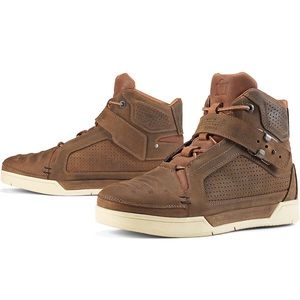 Icon Truant leather motorcycle boots